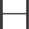 WDMA 44x120 (43.5 x 119.5 inch)  Aluminum Single Hung Double Hung Window without Grids-3