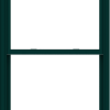 WDMA 44x120 (43.5 x 119.5 inch)  Aluminum Single Hung Double Hung Window without Grids-5