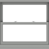 WDMA 44x40 (43.5 x 39.5 inch)  Aluminum Single Double Hung Window without Grids-1