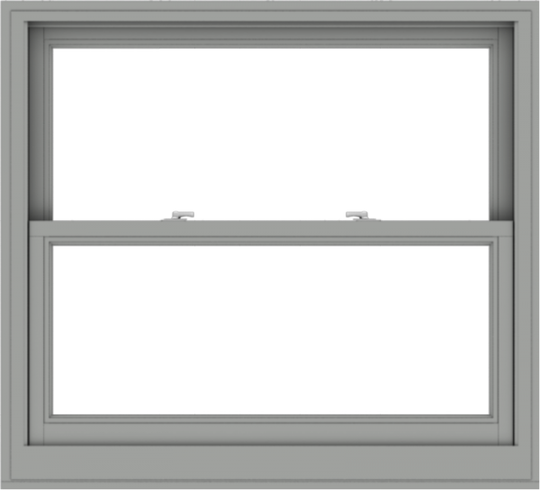 WDMA 44x40 (43.5 x 39.5 inch)  Aluminum Single Double Hung Window without Grids-1