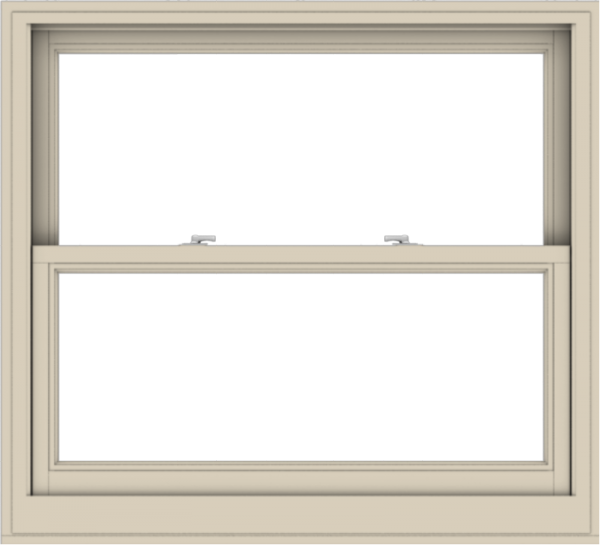 WDMA 44x40 (43.5 x 39.5 inch)  Aluminum Single Hung Double Hung Window without Grids-2
