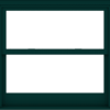 WDMA 44x40 (43.5 x 39.5 inch)  Aluminum Single Hung Double Hung Window without Grids-5