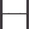 WDMA 48x102 (47.5 x 101.5 inch)  Aluminum Single Hung Double Hung Window without Grids-3