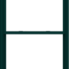 WDMA 48x102 (47.5 x 101.5 inch)  Aluminum Single Hung Double Hung Window without Grids-5
