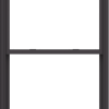 WDMA 48x108 (47.5 x 107.5 inch)  Aluminum Single Hung Double Hung Window without Grids-3