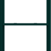 WDMA 48x114 (47.5 x 113.5 inch)  Aluminum Single Hung Double Hung Window without Grids-5