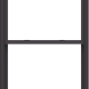 WDMA 48x120 (47.5 x 119.5 inch)  Aluminum Single Hung Double Hung Window without Grids-3