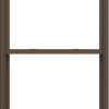 WDMA 48x120 (47.5 x 119.5 inch)  Aluminum Single Hung Double Hung Window without Grids-4