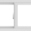 WDMA 48x18 (47.5 x 17.5 inch) Vinyl uPVC White Slide Window without Grids Interior