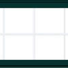 WDMA 48x24 (47.5 x 23.5 inch) Oak Wood Green Aluminum Push out Awning Window with Colonial Grids Exterior