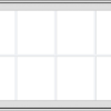 WDMA 48x30 (47.5 x 29.5 inch) White uPVC Vinyl Push out Awning Window with Colonial Grids Exterior