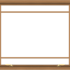 WDMA 48x36 (47.5 x 35.5 inch) Oak Wood Green Aluminum Push out Awning Window with Prairie Grilles