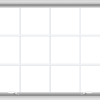 WDMA 48x36 (47.5 x 35.5 inch) White uPVC Vinyl Push out Awning Window with Colonial Grids Interior