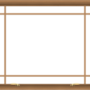 WDMA 48x40 (47.5 x 39.5 inch) Oak Wood Green Aluminum Push out Awning Window with Prairie Grilles