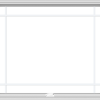 WDMA 48x40 (47.5 x 39.5 inch) White Vinyl uPVC Crank out Awning Window with Prairie Grilles