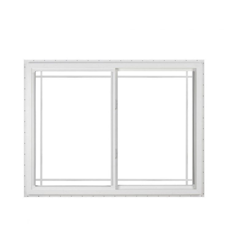 48×48 White Color Vinyl PVC uPVC Sliding window – Chinese Windows and ...