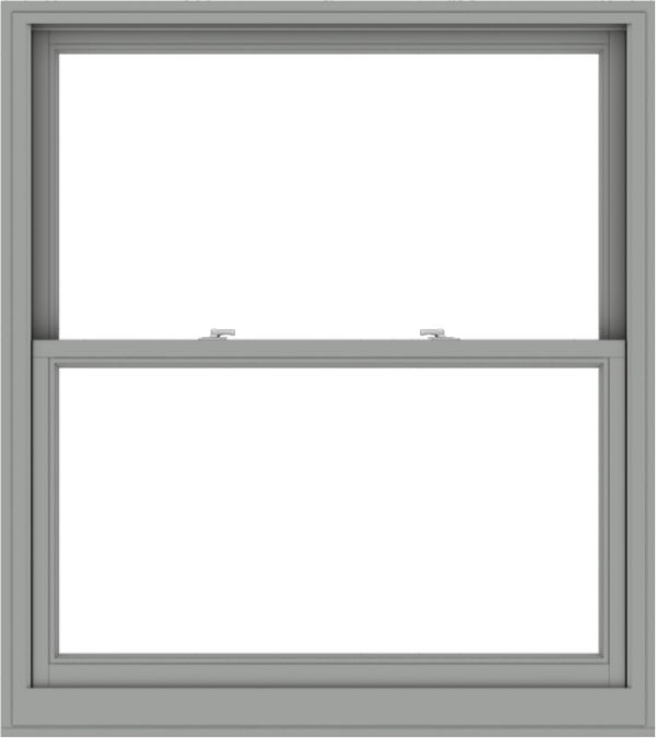 WDMA 48x54 (47.5 x 53.5 inch)  Aluminum Single Double Hung Window without Grids-1