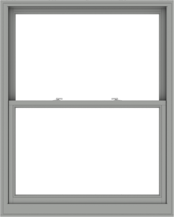 WDMA 48x60 (47.5 x 59.5 inch)  Aluminum Single Double Hung Window without Grids-1