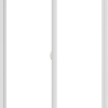 WDMA 48x60 (47.5 x 59.5 inch) Vinyl uPVC White Slide Window without Grids Interior