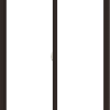 WDMA 48x66 (47.5 x 65.5 inch) Vinyl uPVC Dark Brown Slide Window without Grids Interior