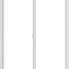 WDMA 48x72 (47.5 x 71.5 inch) Vinyl uPVC White Slide Window without Grids Interior