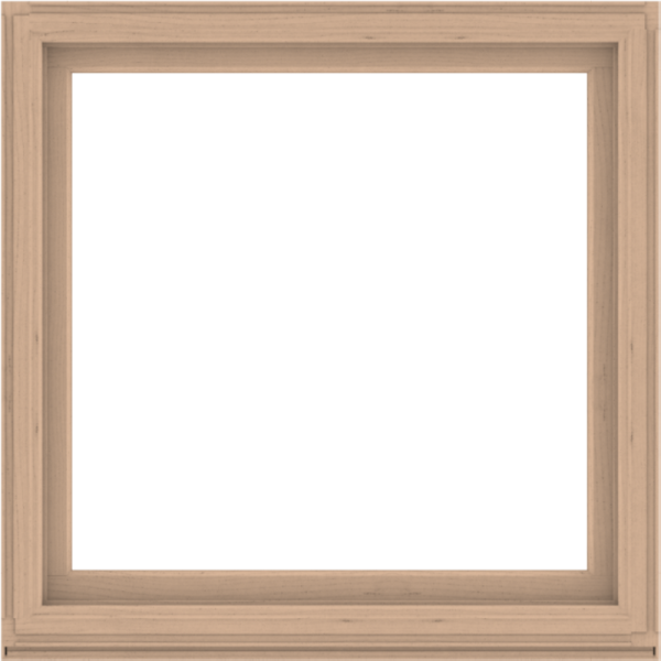 WDMA 52x52 (51.5 x 51.5 inch) Composite Wood Aluminum-Clad Picture Window without Grids-2