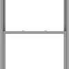 WDMA 54x102 (53.5 x 101.5 inch)  Aluminum Single Double Hung Window without Grids-1