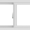 WDMA 54x18 (53.5 x 17.5 inch) Vinyl uPVC White Slide Window without Grids Interior