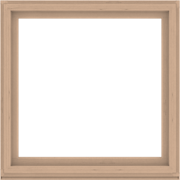 WDMA 56x56 (55.5 x 55.5 inch) Composite Wood Aluminum-Clad Picture Window without Grids-2