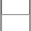 WDMA 60x102 (59.5 x 101.5 inch)  Aluminum Single Double Hung Window without Grids-1