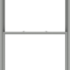 WDMA 60x114 (59.5 x 113.5 inch)  Aluminum Single Double Hung Window without Grids-1