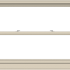 WDMA 60x40 (59.5 x 39.5 inch)  Aluminum Single Hung Double Hung Window without Grids-2