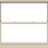WDMA 60x54 (59.5 x 53.5 inch)  Aluminum Single Hung Double Hung Window without Grids-2