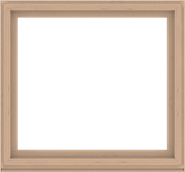 WDMA 60x56 (59.5 x 55.5 inch) Composite Wood Aluminum-Clad Picture Window without Grids-2