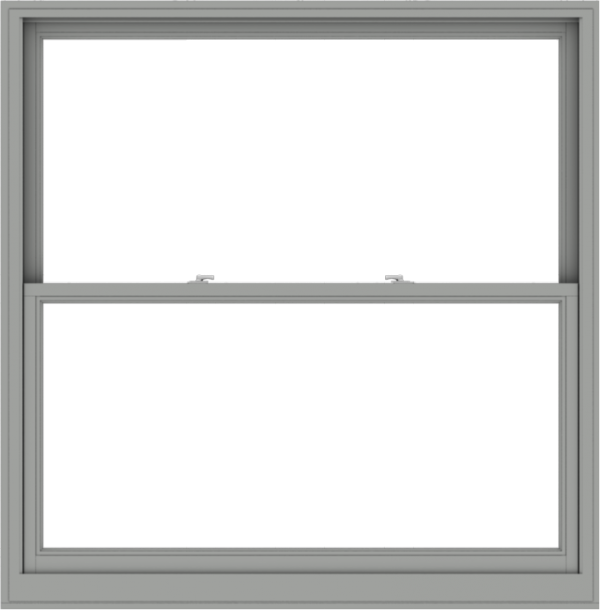 WDMA 60x61 (59.5 x 60.5 inch)  Aluminum Single Double Hung Window without Grids-1