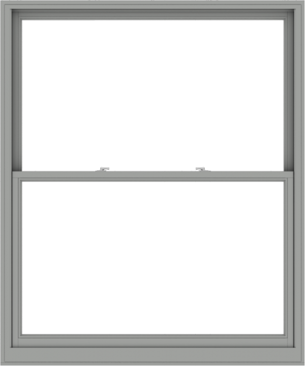 WDMA 60x72 (59.5 x 71.5 inch)  Aluminum Single Double Hung Window without Grids-1