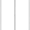 WDMA 60x72 (59.5 x 71.5 inch) Vinyl uPVC White Slide Window without Grids Interior