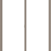 WDMA 60x72 (59.5 x 71.5 inch) Vinyl uPVC Brown Slide Window without Grids Interior