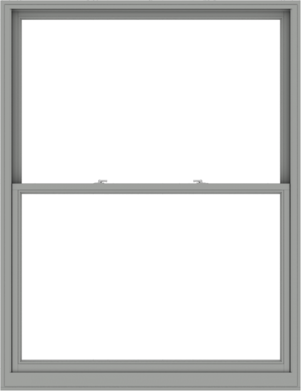 WDMA 60x78 (59.5 x 77.5 inch)  Aluminum Single Double Hung Window without Grids-1