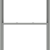 WDMA 60x96 (59.5 x 95.5 inch)  Aluminum Single Double Hung Window without Grids-1