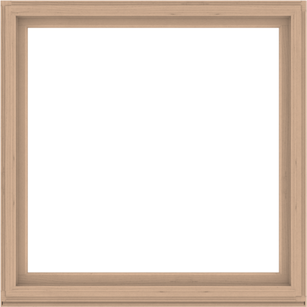 WDMA 64x64 (63.5 x 63.5 inch) Composite Wood Aluminum-Clad Picture Window without Grids-2