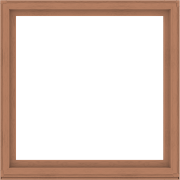 WDMA 64x64 (63.5 x 63.5 inch) Composite Wood Aluminum-Clad Picture Window without Grids-4