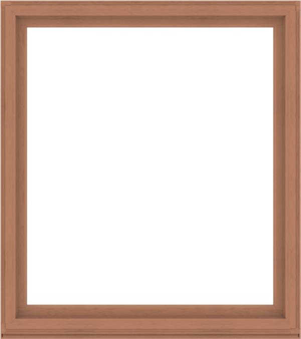 WDMA 64x72 (63.5 x 71.5 inch) Composite Wood Aluminum-Clad Picture Window without Grids-4