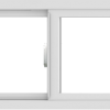 WDMA 66x18 (65.5 x 17.5 inch) Vinyl uPVC White Slide Window without Grids Interior