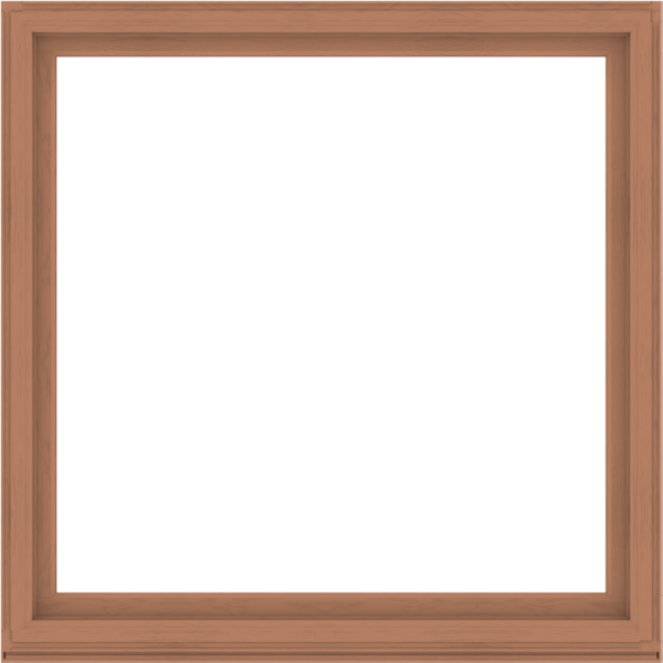 WDMA 68x68 (67.5 x 67.5 inch) Composite Wood Aluminum-Clad Picture Window without Grids-4