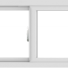 WDMA 72x18 (71.5 x 17.5 inch) Vinyl uPVC White Slide Window without Grids Interior