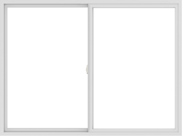 WDMA 72x54 (71.5 x 53.5 inch) Vinyl uPVC White Slide Window without Grids Interior
