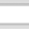 WDMA 84x18 (83.5 x 17.5 inch) Vinyl uPVC White Picture Window without Grids-1