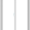 WDMA 36X60 (35.5 x 59.5 inch) White uPVC/Vinyl Sliding Window without Grids Interior