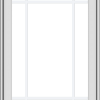 WDMA 24x36 (23.5 x 35.5 inch) White aluminum Push out Awning Window with Prairie Grilles